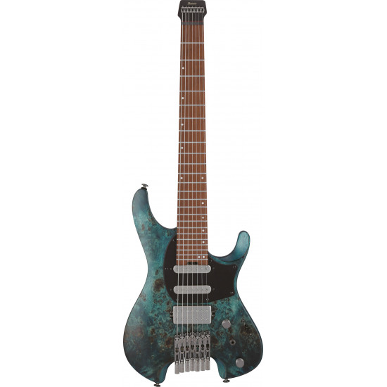 Ibanez Q547PB-COL Quest Electric Guitar 7-String - Cosmic Blue Low Gloss + Gig Bag Ibanez Q547PB-COL Quest Electric Guitar 7-String - Cosmic Blue Low Gloss + Gig Bag
