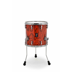 Sonor PL 1412 FT Floor Tom 14" x 12", Maple, Fiery Red
