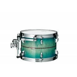 Tama TMT1209S-RECB STAR Maple Rack Tom 12" x 9" - Emerald Sea Curly Maple Burst/Chrome HW/with Inlay (outside)
