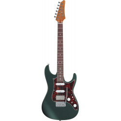 Ibanez AZ2204N-VGF Prestige AZN Electric Guitar 6-String - Ivy Green Metallic Flat + Case
