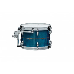 Tama TMT0807S-ROLC STAR Maple Rack Tom 8" x 7" - Ocean Blue Curly Maple/Chrome HW/with Inlay (outside)