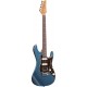 Ibanez AZ2204N-PBM Prestige AZ Electric Guitar 6-String - Prussian Blue Metallic + Case