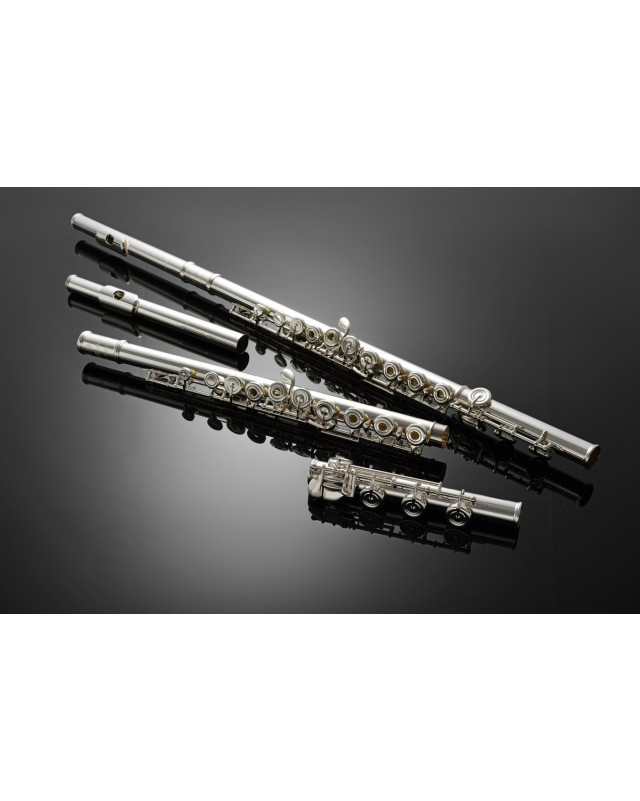 Azumi AZS3RBE Flute, S-Cut, open-hole, E-mechanism, B foot