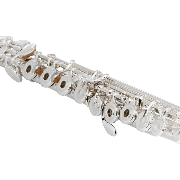 Azumi AZS3RBE-C Flute, S-Cut, open-hole, E-mechanism, B foot, C# trill key