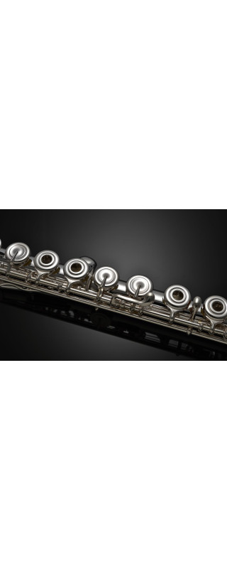 Azumi AZS3RBI Flute, S-Cut, open-hole, Inline, B foot