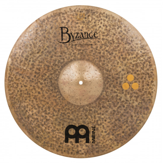 Meinl 21" Byzance Dark Double Down Crash-Ride B21DDCR