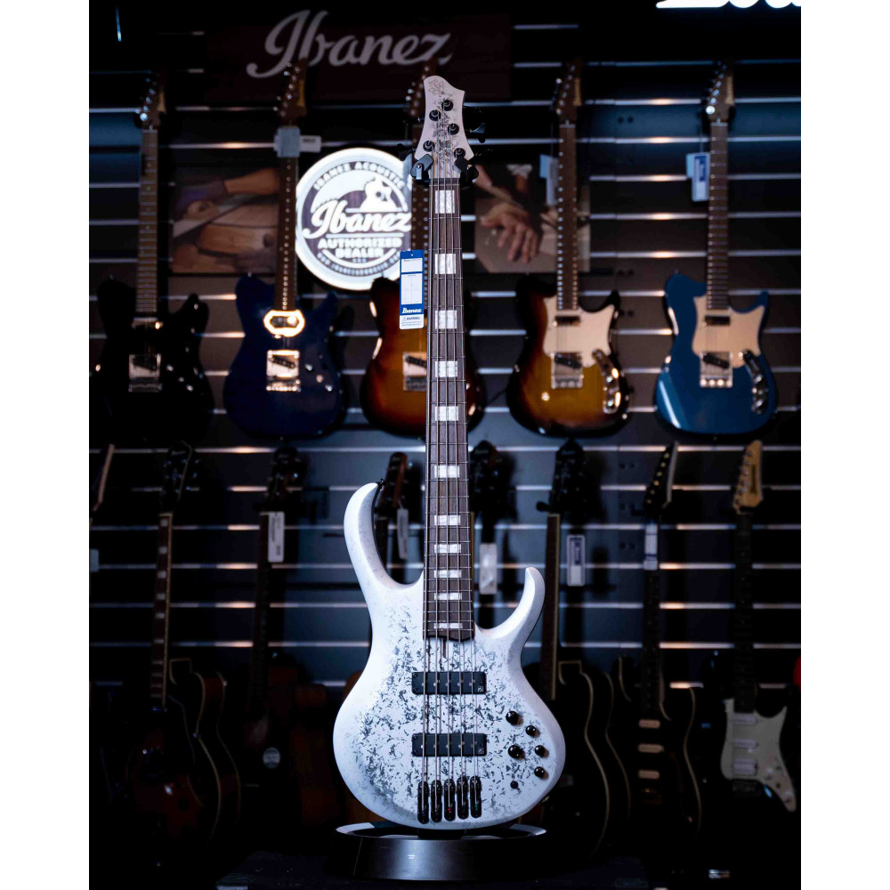 Ibanez BTB25TH5-SLM BTB 5-Str 25th Anniversary Silver Blizzard Matte