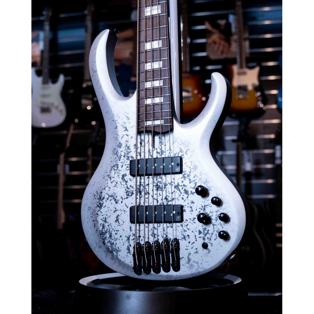Ibanez BTB25TH5-SLM BTB 5-Str 25th Anniversary Silver Blizzard Matte