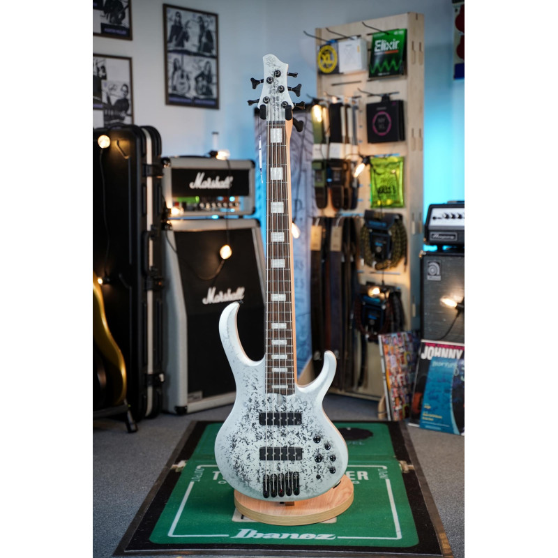 Ibanez BTB25TH5-SLM BTB 5-Str 25th Anniversary Silver Blizzard Matte