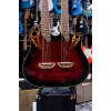 Ovation Celebrity Double Neck - Flamed Maple Ruby Red Burst