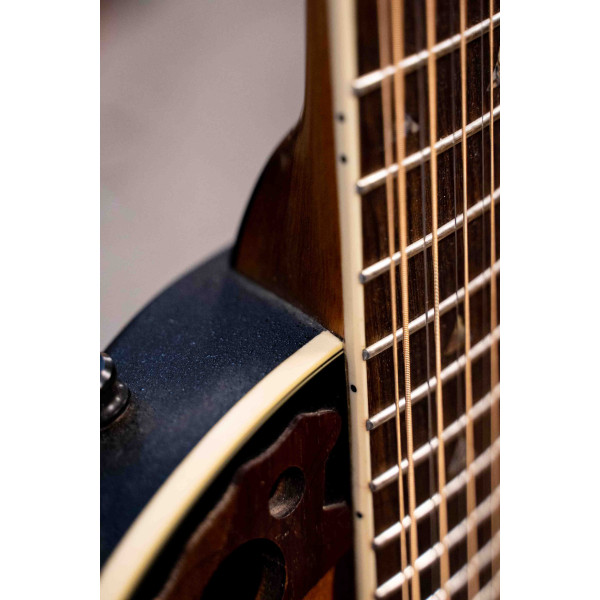 Ovation Celebrity Double Neck - Flamed Maple Ruby Red Burst