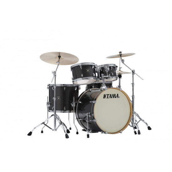 Tama CK52KR-MGD Superstar Classic Drum Set 5 pcs - Midnight Gold Sparkle/Chrome HW + SM5W Hardware Kit Tama CK52KR-MGD Superstar Classic Drum Set 5 pcs - Midnight Gold Sparkle/Chrome HW + SM5W Hardware Kit