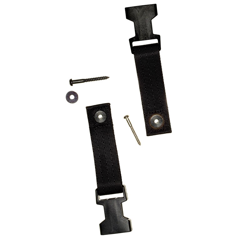 DiMarzio DD 2201 Extra Fasteners ClipLock Strap Black