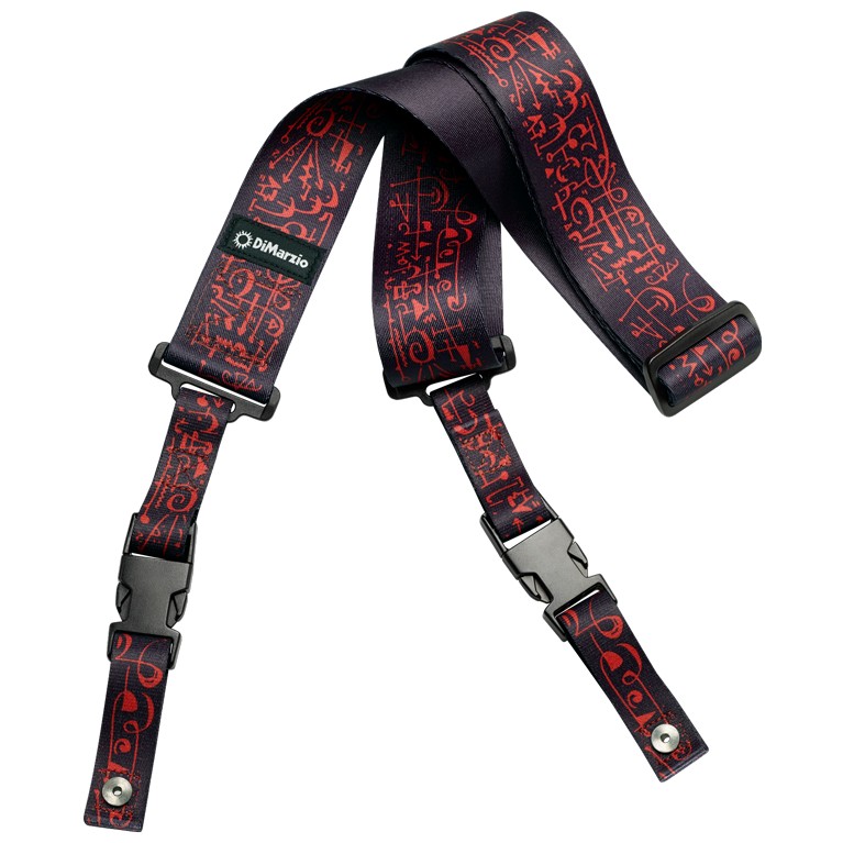 DiMarzio DD 2243S Steve Vai ClipLock Art Black Extra Short