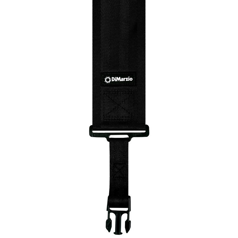 DiMarzio DD 2800BK 3 Inch Nylon ClipLock Black