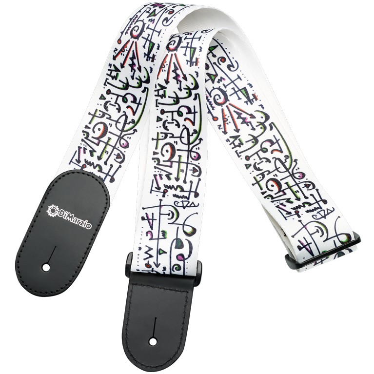 DiMarzio DD 3142 Steve Vai Art Strap White
