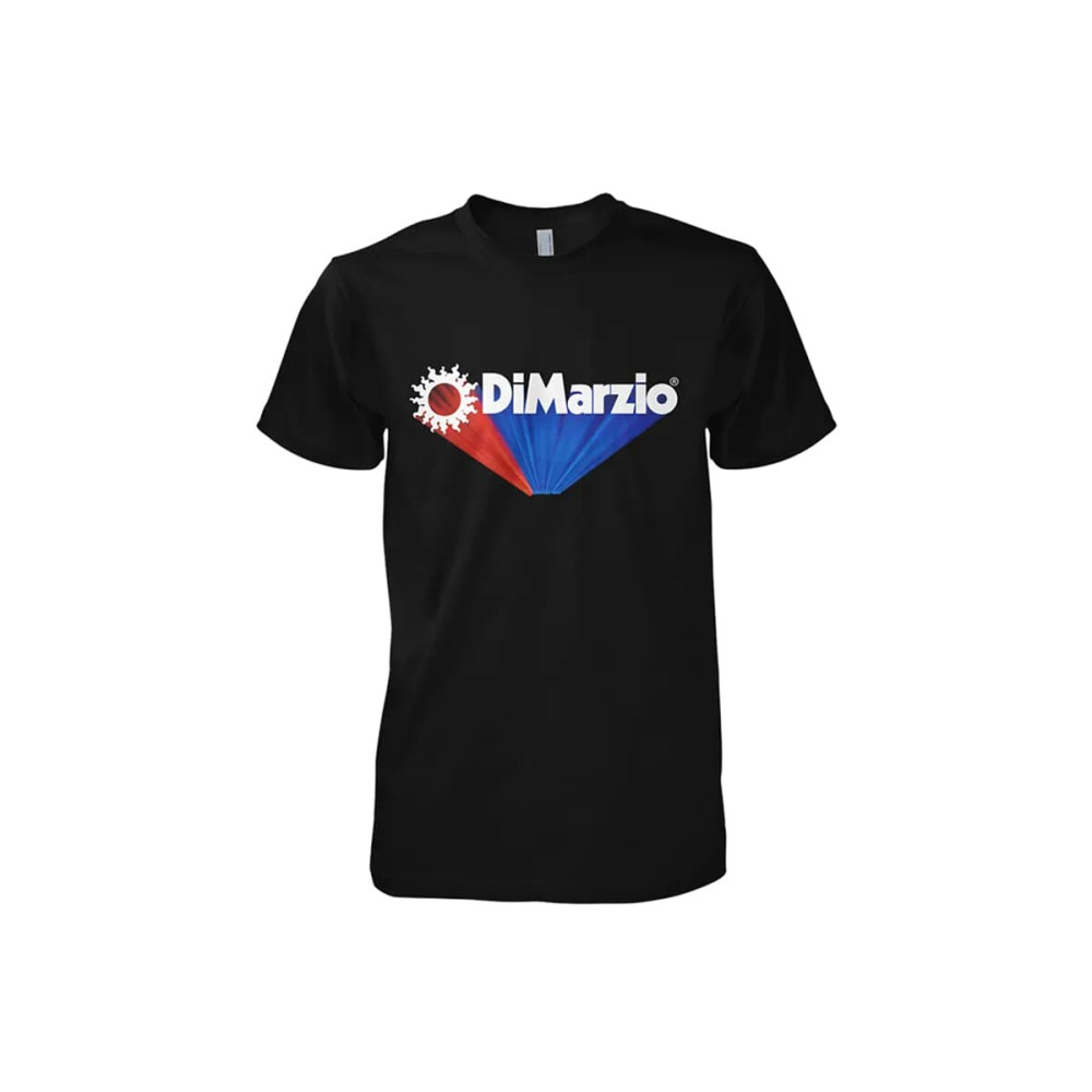 DiMarzio DD3502BKL Classic Zoom Logo T-Shirt - L DIMARZIO