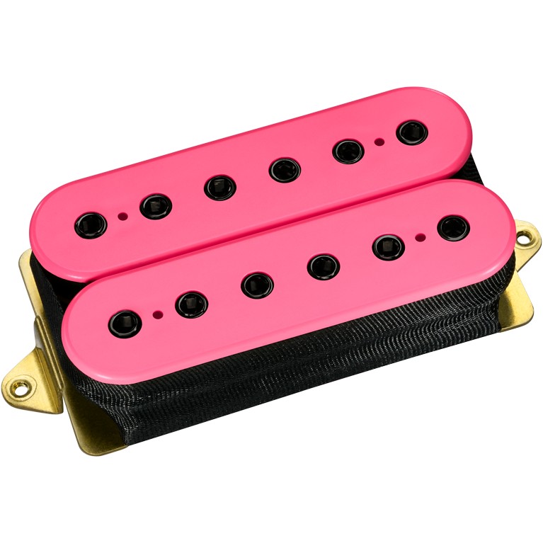 DiMarzio DP 100FPK+BK Super Distortion Pink / Black Pole Pieces