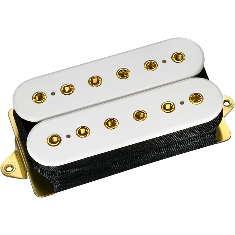DiMarzio DP 100W+G Super Distortion White, Gold Pole Pieces