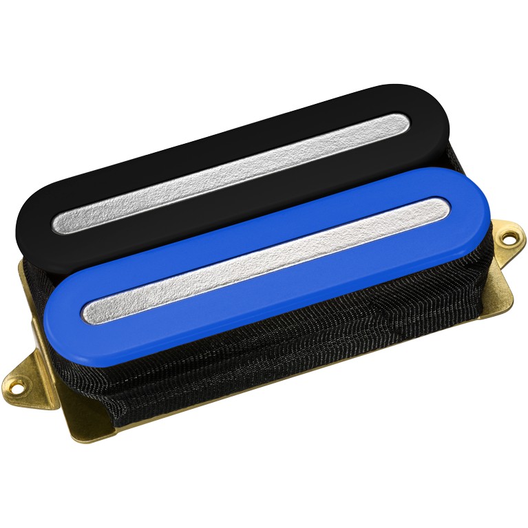 DiMarzio DP 102BB+N X2N Universal spacing, Black/Blue, Nickel Pole Pieces