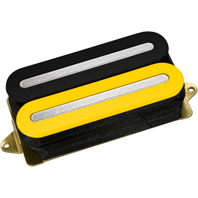 DiMarzio DP 102BY+N X2N Universal spacing, Black/Yellow, Nickel Pole Pcs