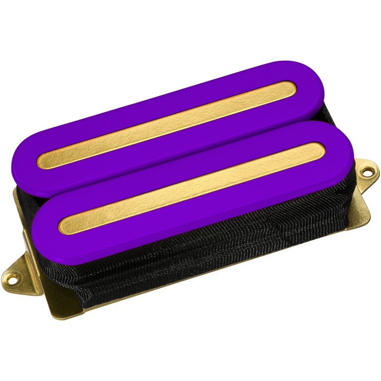 DiMarzio DP 102V+G X2N Universal spacing, Purple, Gold Pole Pieces