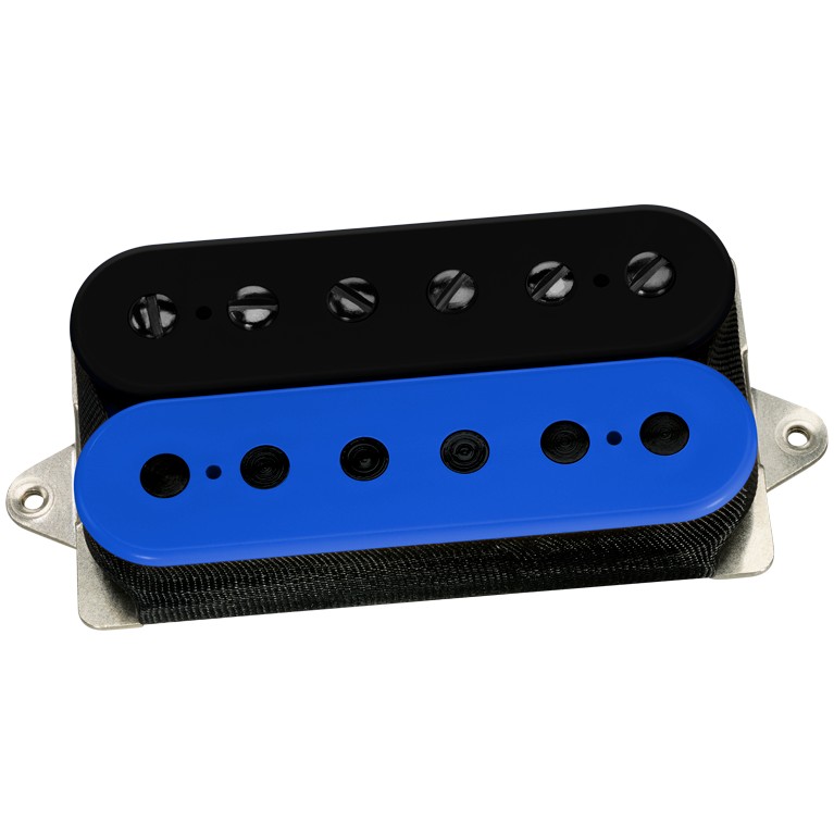 DiMarzio DP 103BB+BK PAF 36th Anniversary Neck Black/Blue, Black Pole Pieces