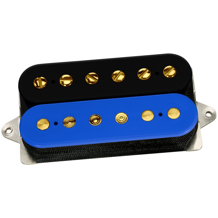 DiMarzio DP 103BB+G PAF 36th Anniversary Neck Black/Blue, Gold Pole Pieces