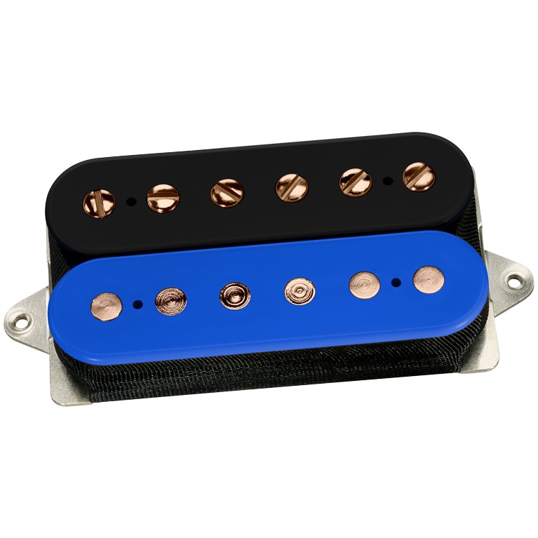 DiMarzio DP 103BB+RG PAF 36th Anniversary Neck Black/Blue, Rose Gold Pole Pieces
