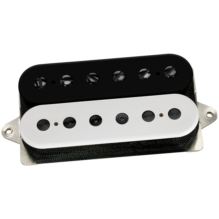 DiMarzio DP 103BW+BK PAF 36th Anniversary Neck Black/White, Black Pole Pieces