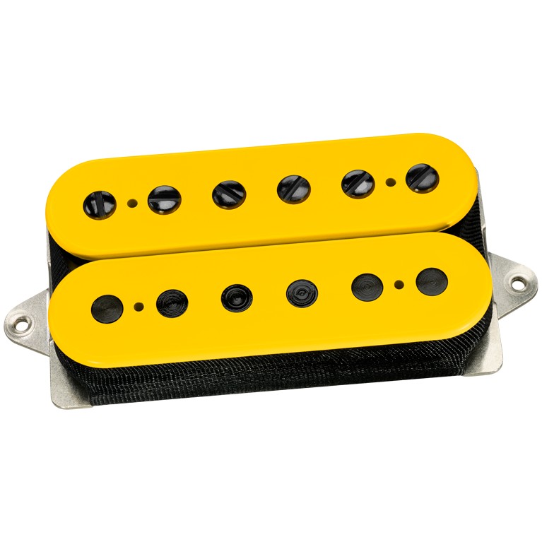 DiMarzio DP 103FY+BK PAF 36th Anniversary Neck F-spaced, Yellow, Black Pole Pieces