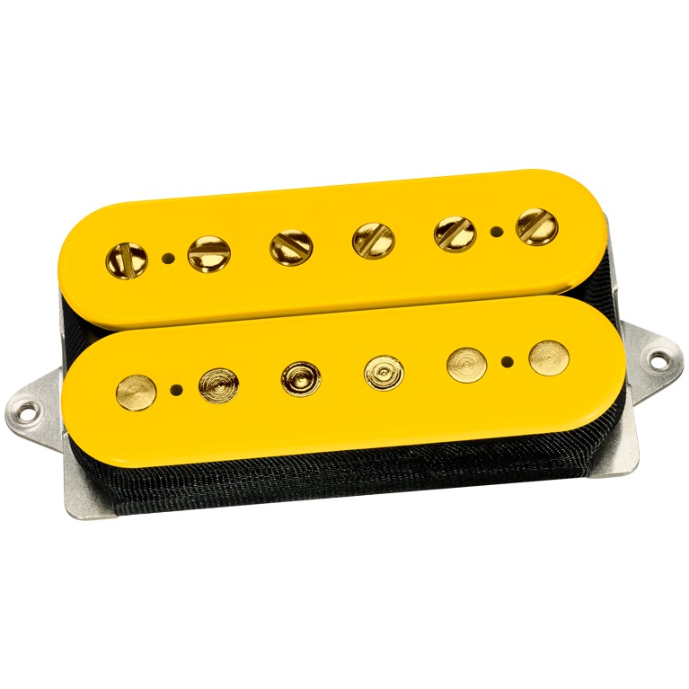 DiMarzio DP 103FY+G PAF 36th Anniversary Neck F-spaced, Yellow, Gold Pole Pieces