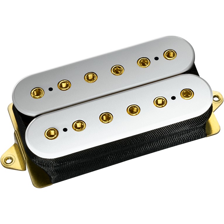 DiMarzio DP 151FCC+G PAF Pro F-spaced, Chrome Tops, Gold Pole Pieces