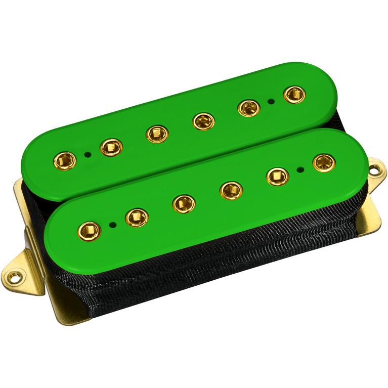 DiMarzio DP 151FGN+G PAF Pro F-spaced, Green, Gold Pole Pieces