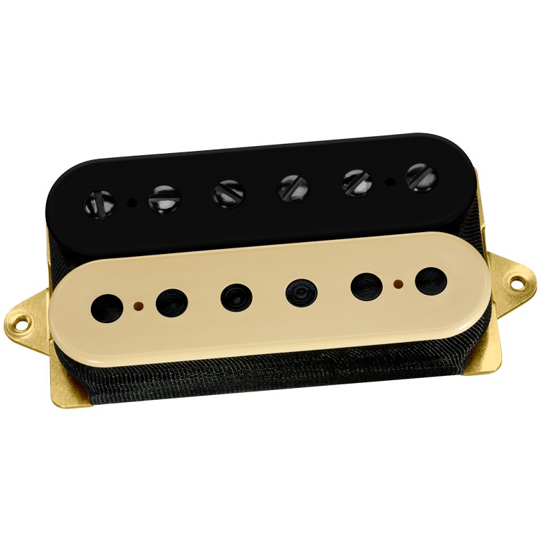 DiMarzio DP 155BC+BK The Tone Zone Black/Cream, Black Pole Pieces