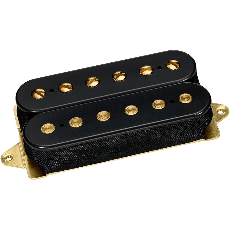 DiMarzio DP 155BK+G The Tone Zone gold polepieces