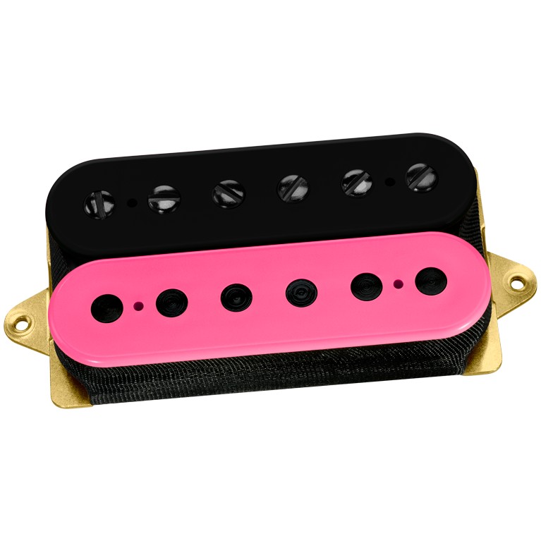 DiMarzio DP 155BP+BK The Tone Zone black/pink Black Polepieces