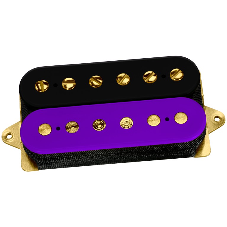 DiMarzio DP 155BV+G The Tone Zone Black/Purple, Gold Pole Pieces