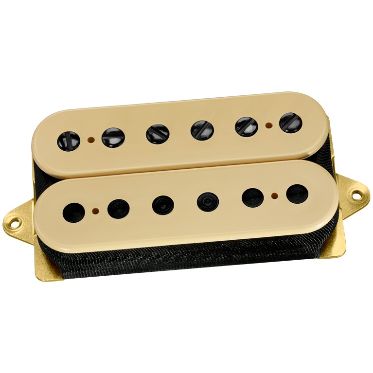 DiMarzio DP 155CR+BK The Tone Zone Cream, Black Pole Pieces