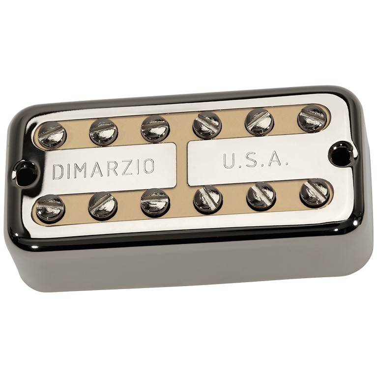 DiMarzio DP 291NCR New®Tron® Neck Nickel Cover, Cream Insert