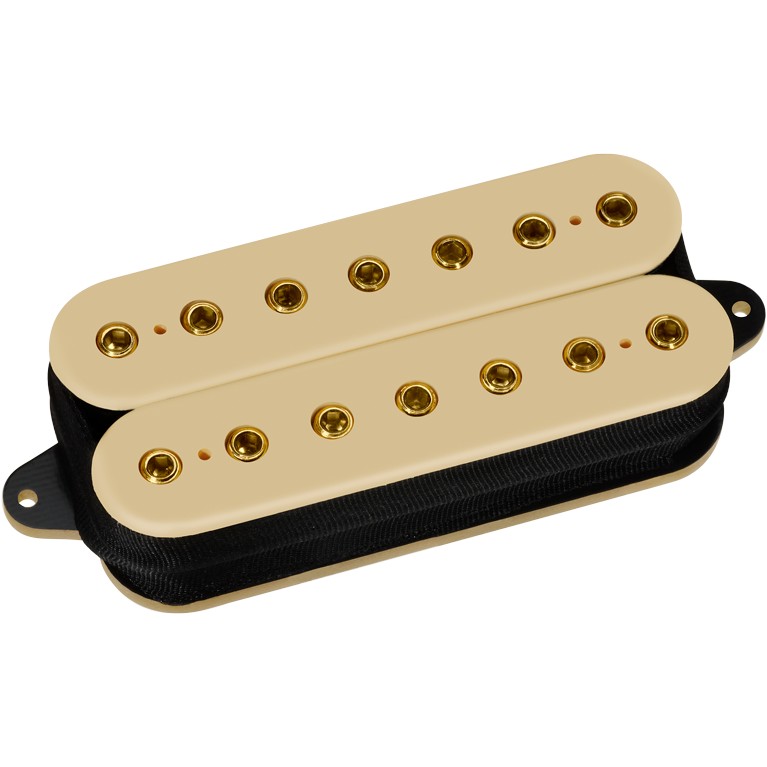 DiMarzio DP 716CR+G Imperium 7 Bridge Cream, Gold Pole Pieces