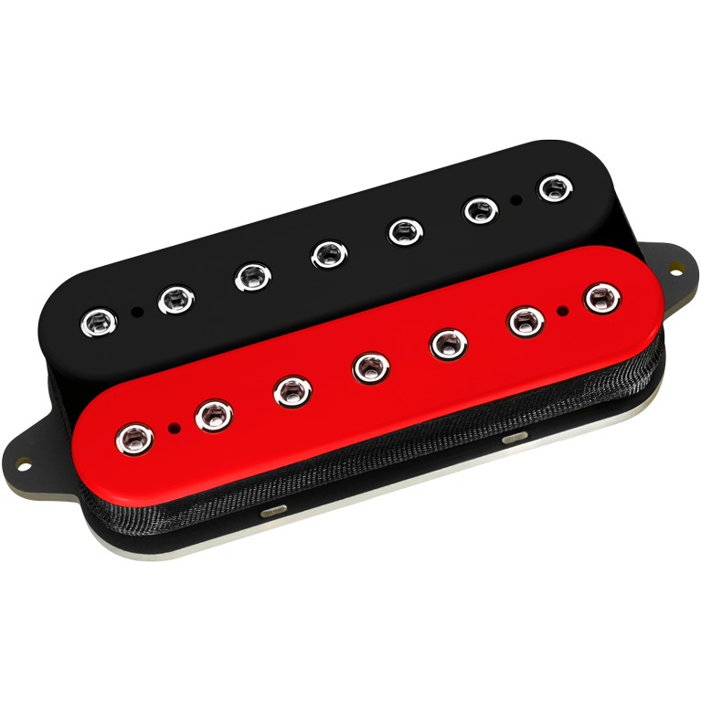 DiMarzio DP 718BR+N Occult Classic Bridge Black/Red, Nickel Pole Pieces