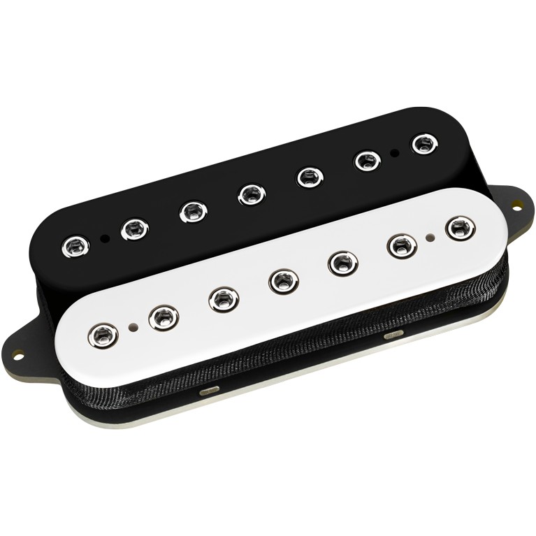 DiMarzio DP 718BW+N Occult Classic Bridge Black/White, Nickel Pole Pieces