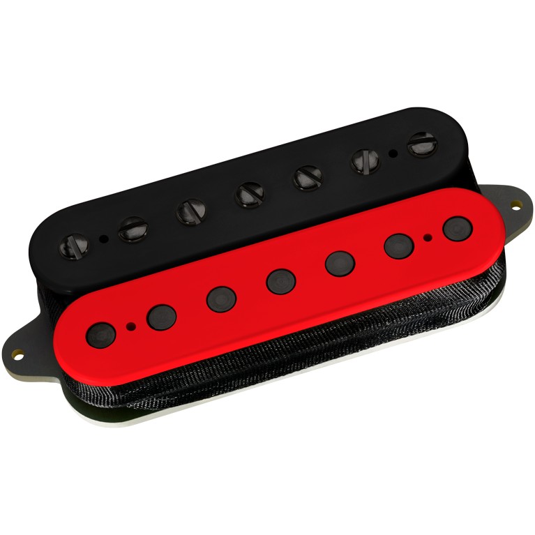 DiMarzio DP 755BR+BK The Tone Zone 7 Black/Red, Black Pole Pieces