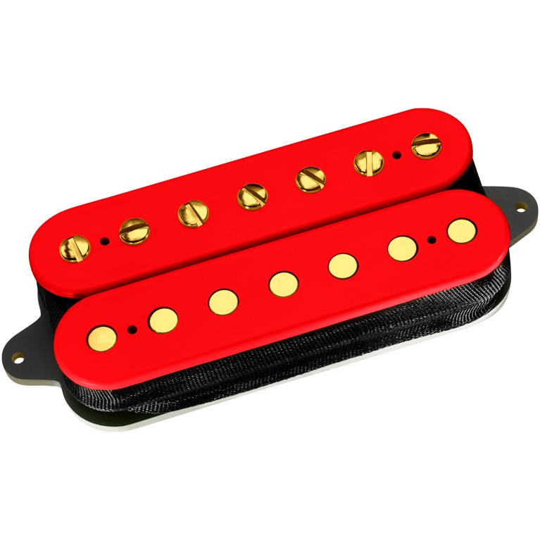 DiMarzio DP 755RD+G The Tone Zone 7 Red, Gold Pole Pieces