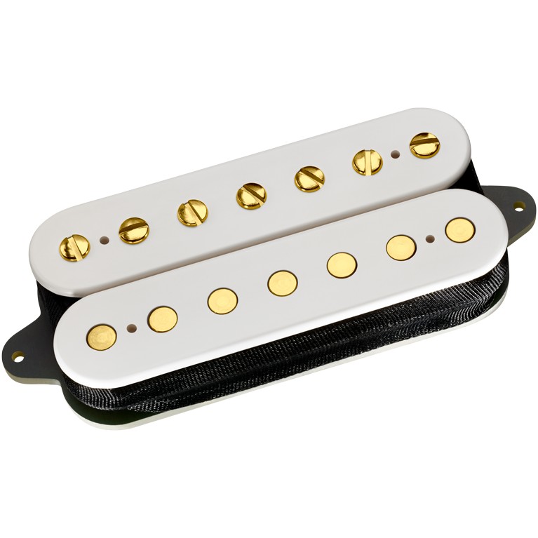 DiMarzio DP 756W+G Illuminator 7 Neck White, Gold Pole Pieces