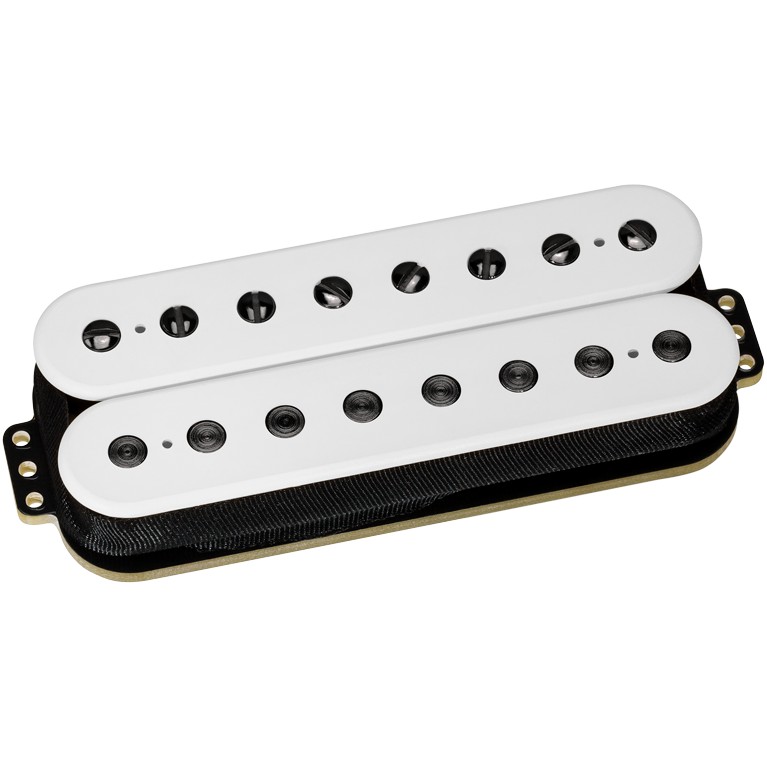 DiMarzio DP 814W+BK Eclipse 8 Bridge White, Black Pole Pieces