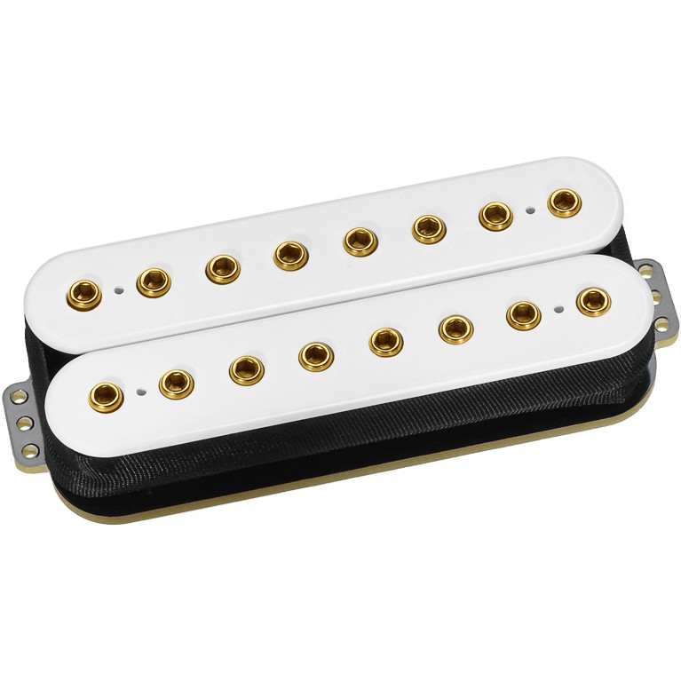 DiMarzio DP 819W+G D Activator 8 Neck White, Gold Pole Pieces