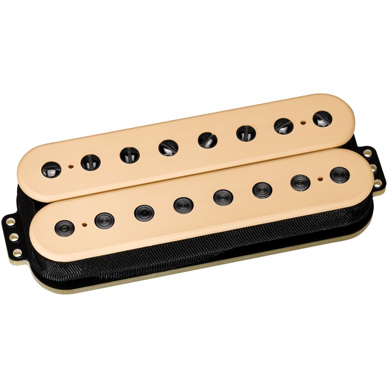 DiMarzio DP 859CR+BK PAF 8 Cream, Black Pole Pieces