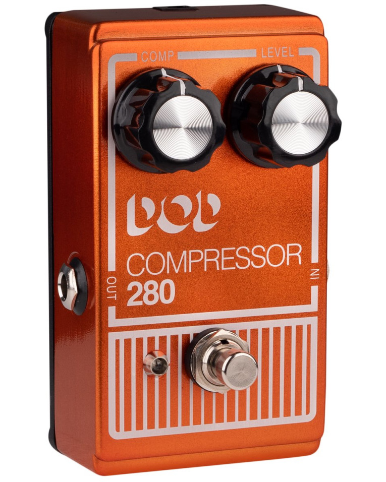 DigiTech DGTCOMP280 Effect Pedal, DOD Compressor 280, Analog Compressor Pedal